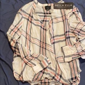 Bella Ella Boutique Plaid Shirt